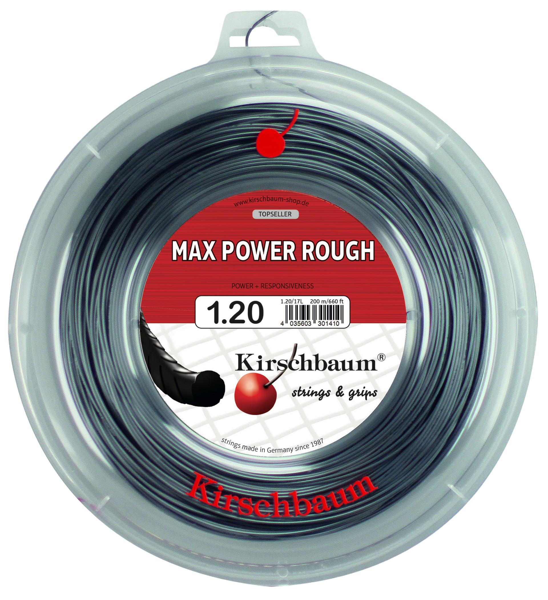 Max Power Rough Reel 660 ft. – Kirschbaum USA